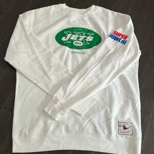 Mitchell & Ness NY Jets Crew Neck Sweatshirt